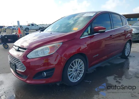 2013 Ford C-Max Hybrid Sel from USA, damaged, VIN 1FADP5BU5DL546460
